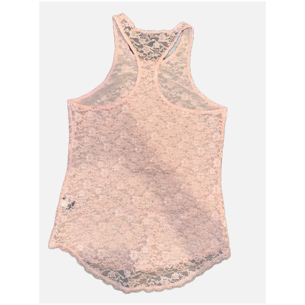 Victoria’s Secret- NWOT Light Pink Lace Tank Top Size XS - Picture 4 of 14